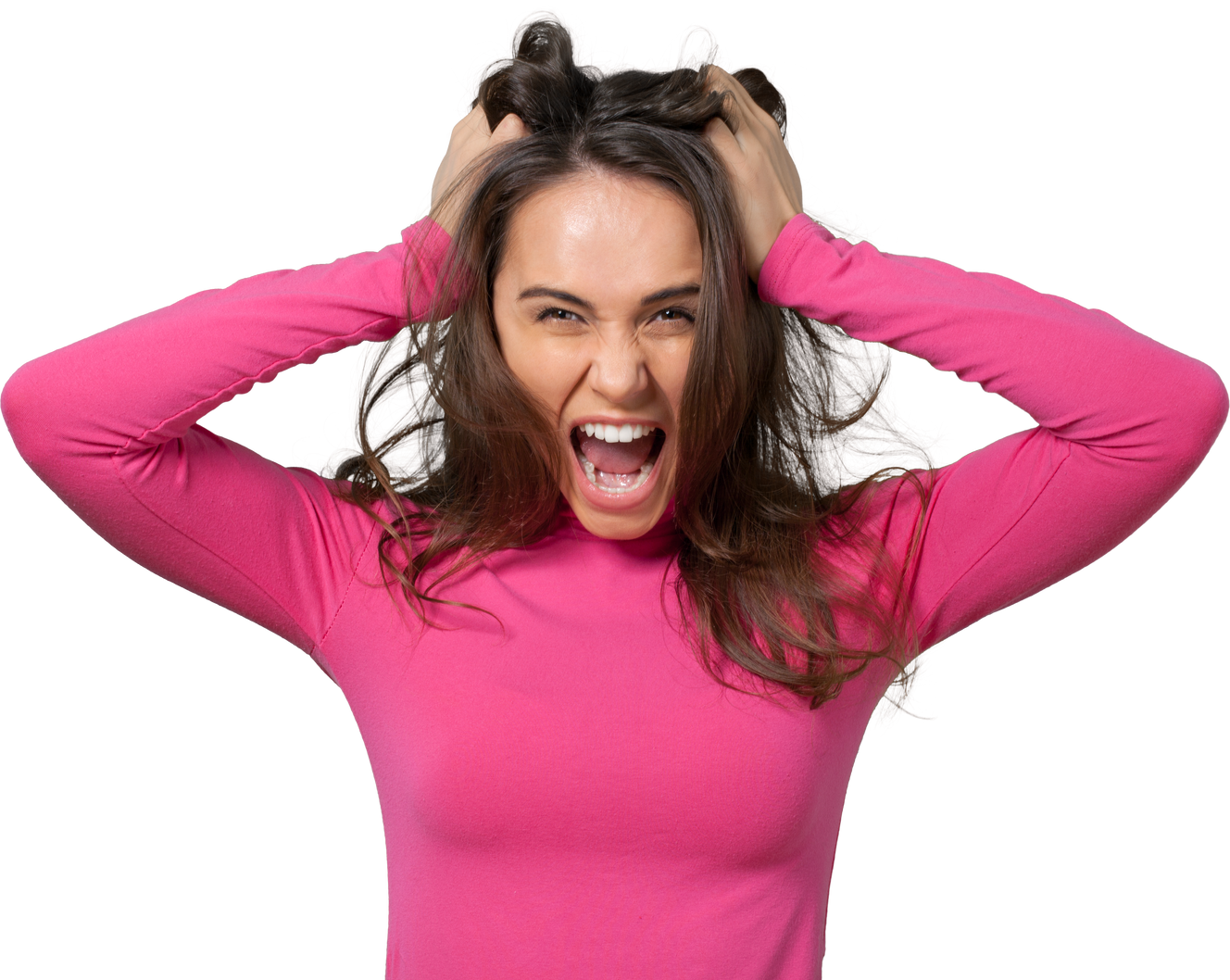 Frustrated Young Woman